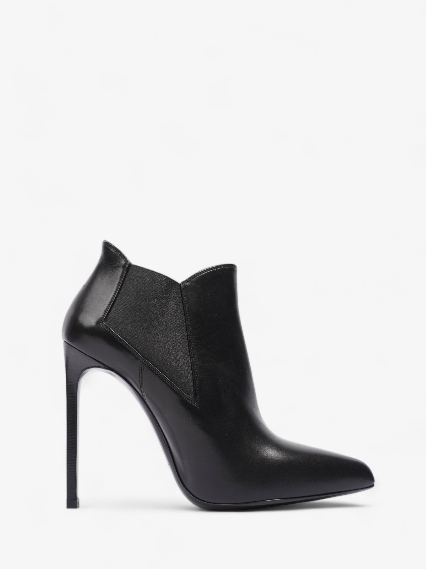 Saint Laurent Paris Ankle Boot 110 Black Leather EU 40 UK 7