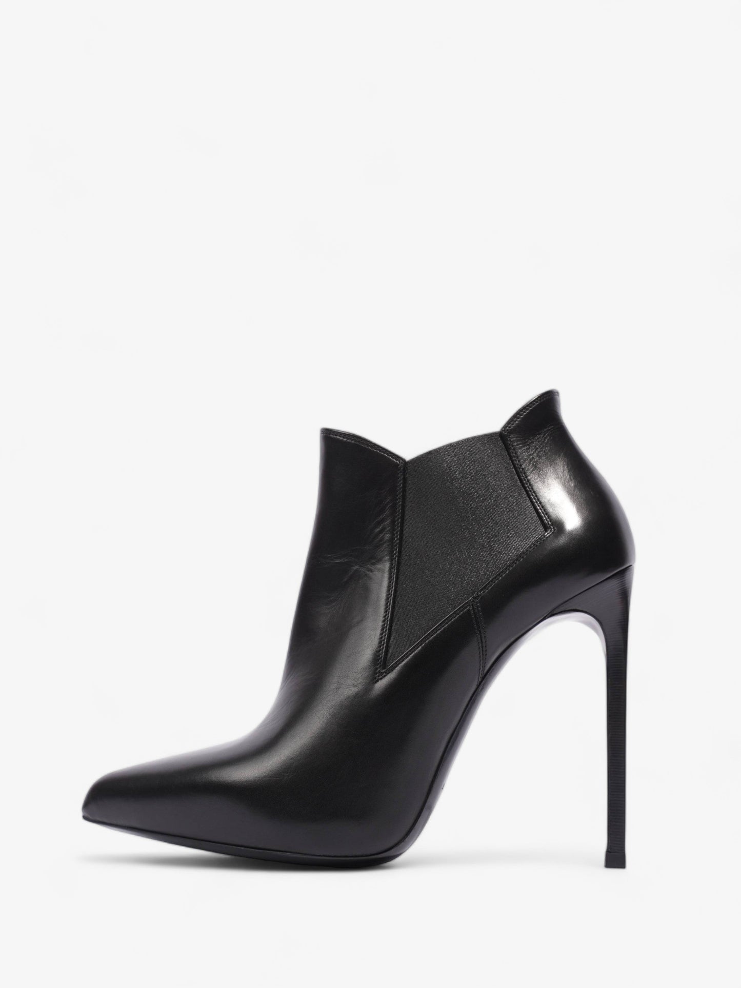 Saint Laurent Paris Ankle Boot 110 Black Leather EU 40 UK 7