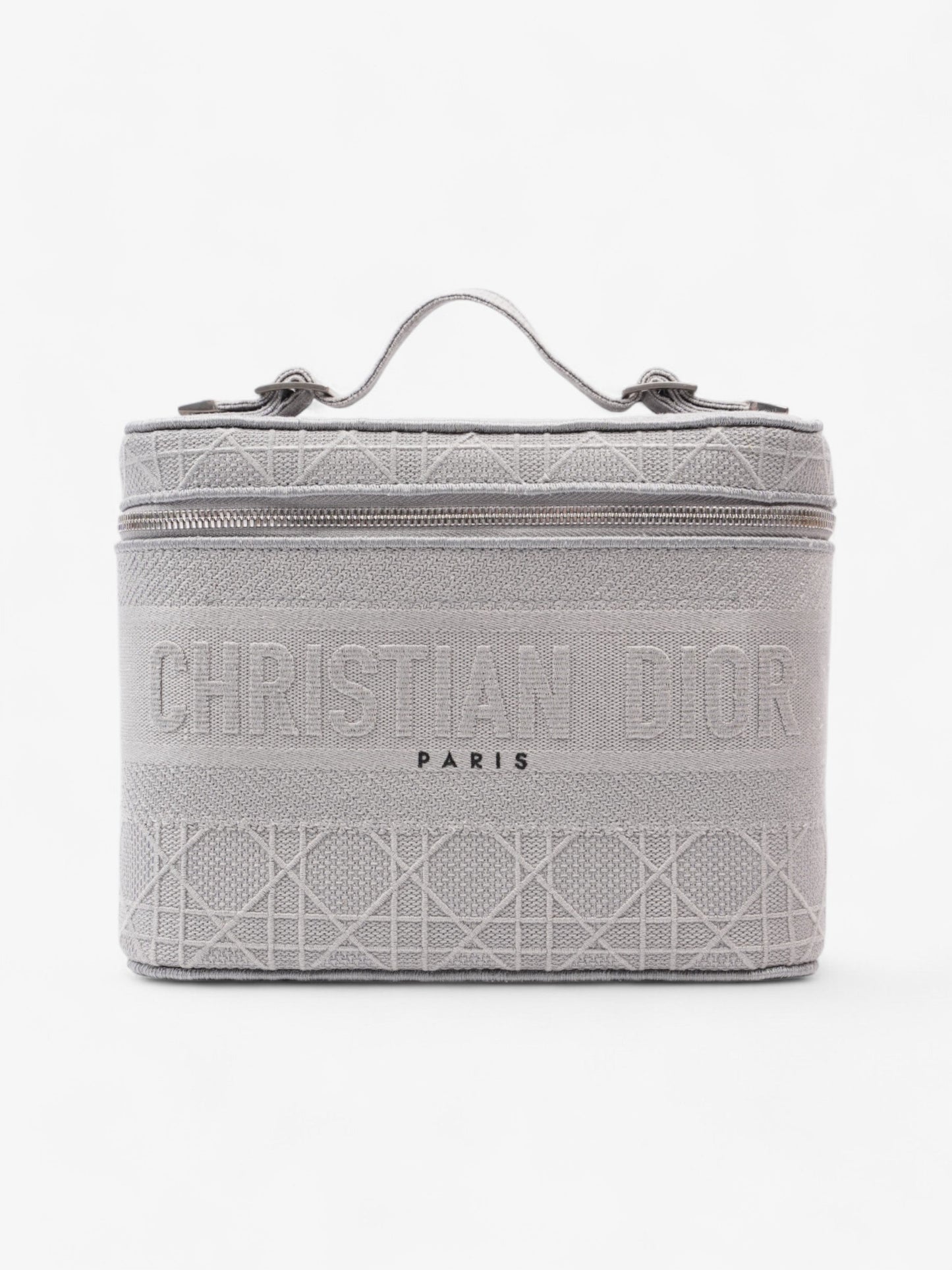 Christian Dior DiorTravel Vanity Case Grey Canvas