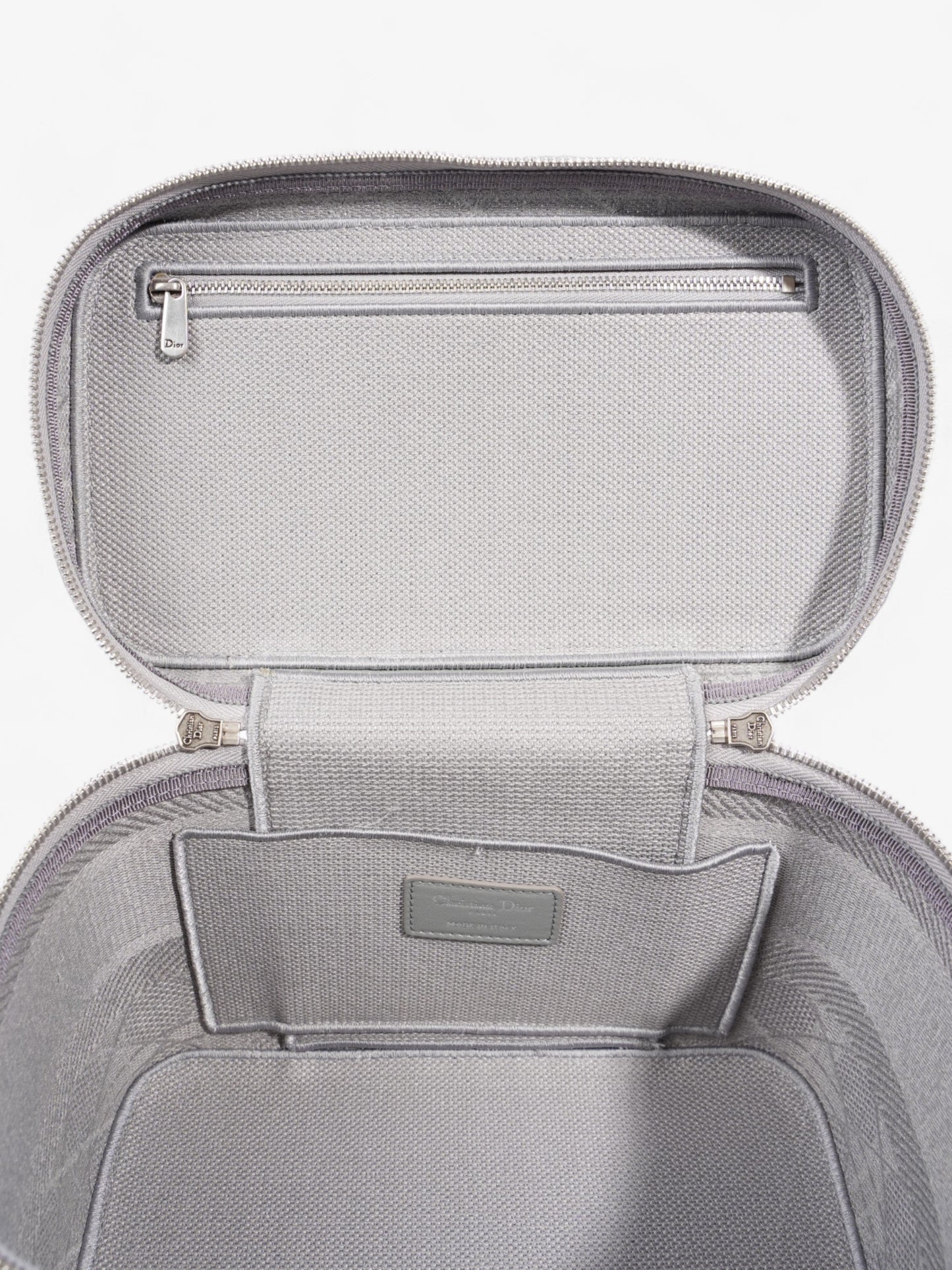 Christian Dior DiorTravel Vanity Case Grey Canvas