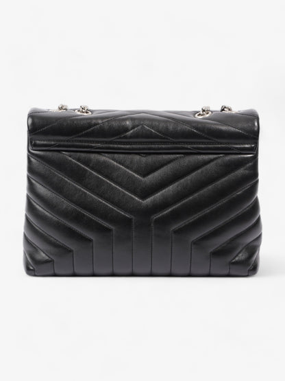 Saint Laurent Lou Lou Medium Black Leather