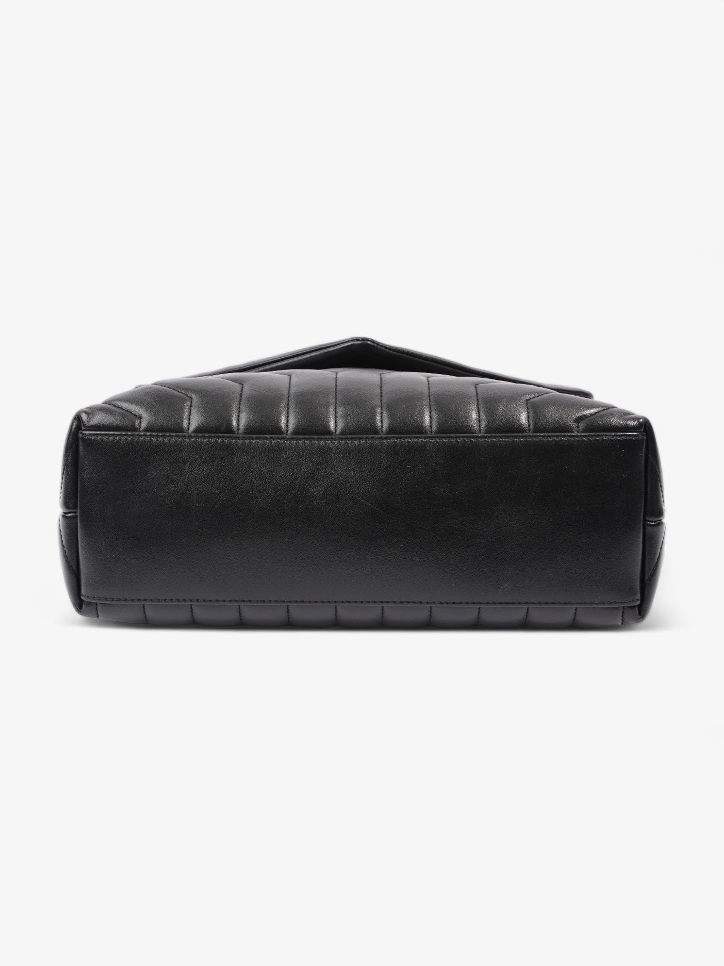 Saint Laurent Lou Lou Medium Black Leather