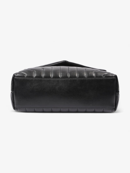 Saint Laurent Lou Lou Medium Black Leather