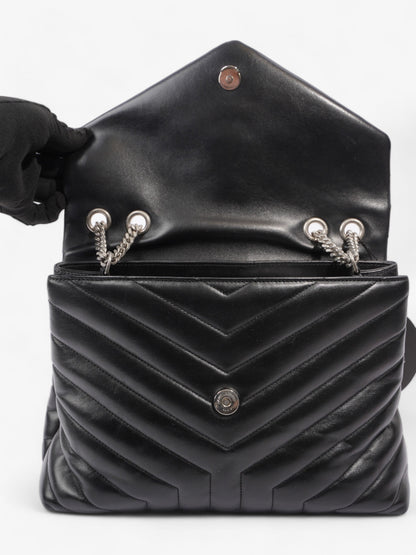 Saint Laurent Lou Lou Medium Black Leather
