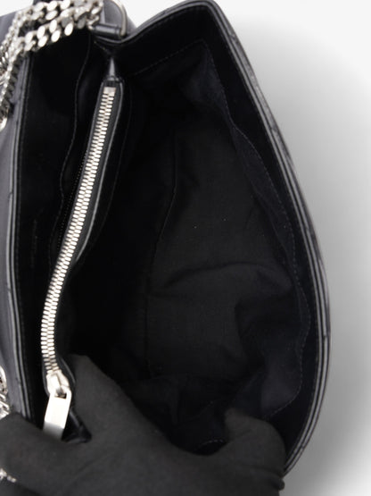 Saint Laurent Lou Lou Medium Black Leather