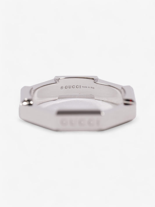 Gucci Link To Love Ring White White Gold 12 (52mm)