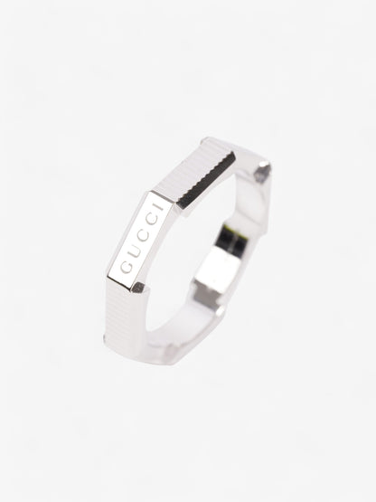 Gucci Link To Love Ring White White Gold 12 (52mm)