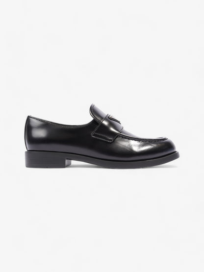Prada Ritch Erani Loafer Black Leather EU 37.5 UK 4.5