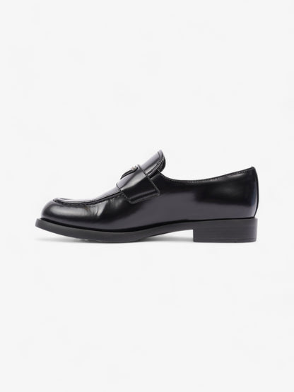 Prada Ritch Erani Loafer Black Leather EU 37.5 UK 4.5