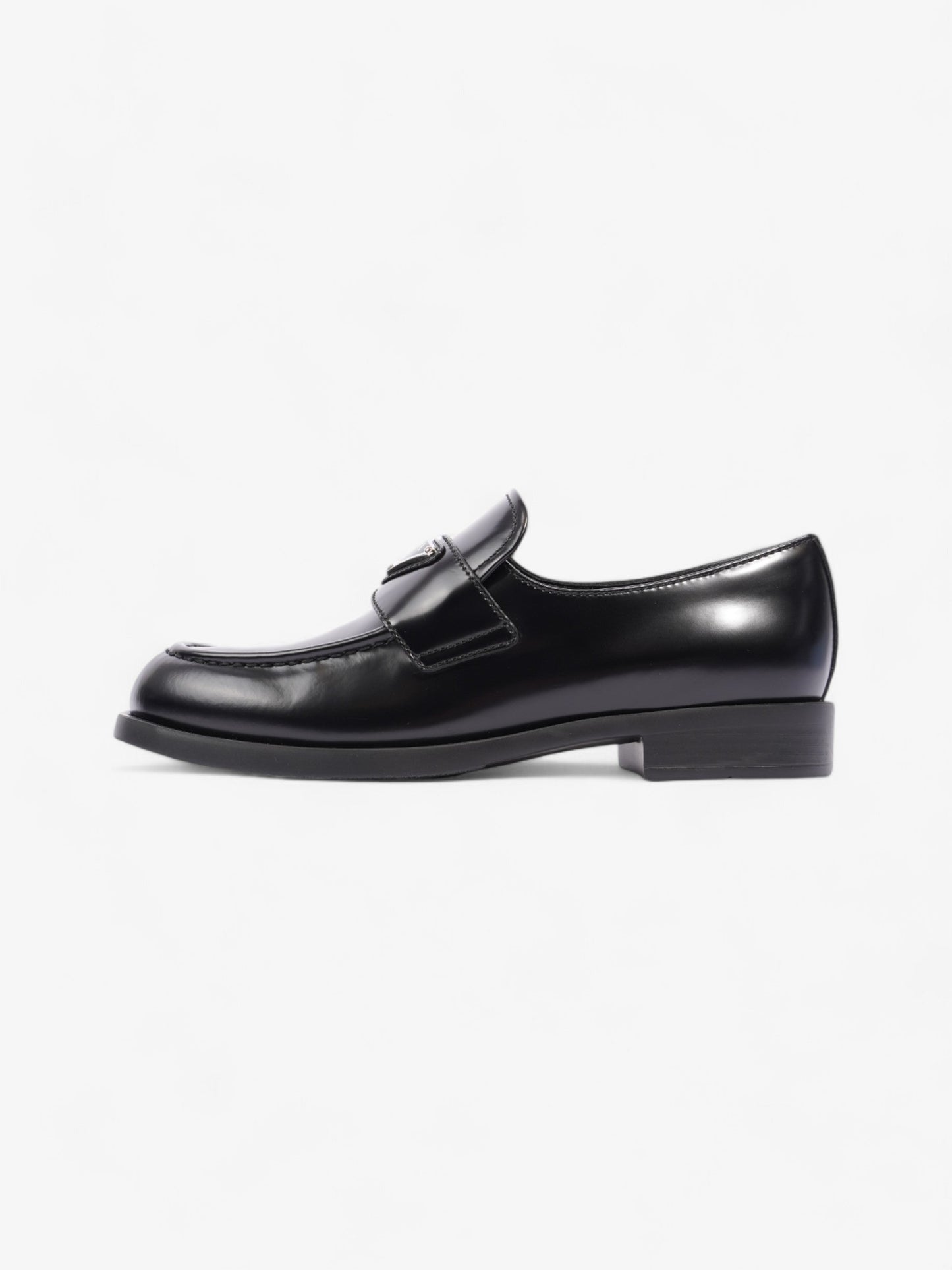 Prada Ritch Erani Loafer Black Leather EU 37.5 UK 4.5