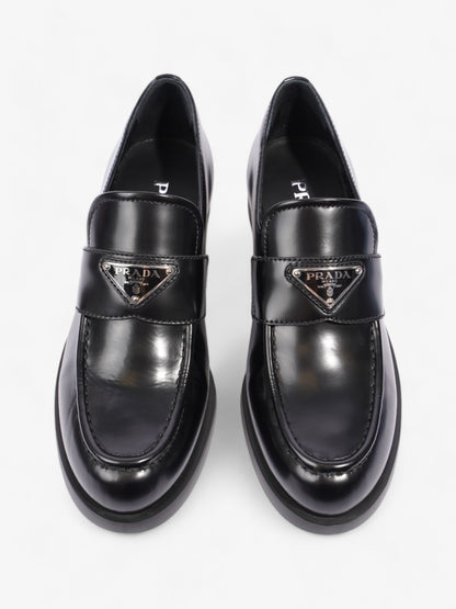 Prada Ritch Erani Loafer Black Leather EU 37.5 UK 4.5