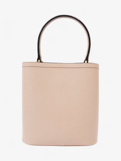 Prada Pannier Nude Beige Saffiano Leather Small