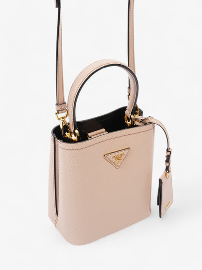 Prada Pannier Nude Beige Saffiano Leather Small