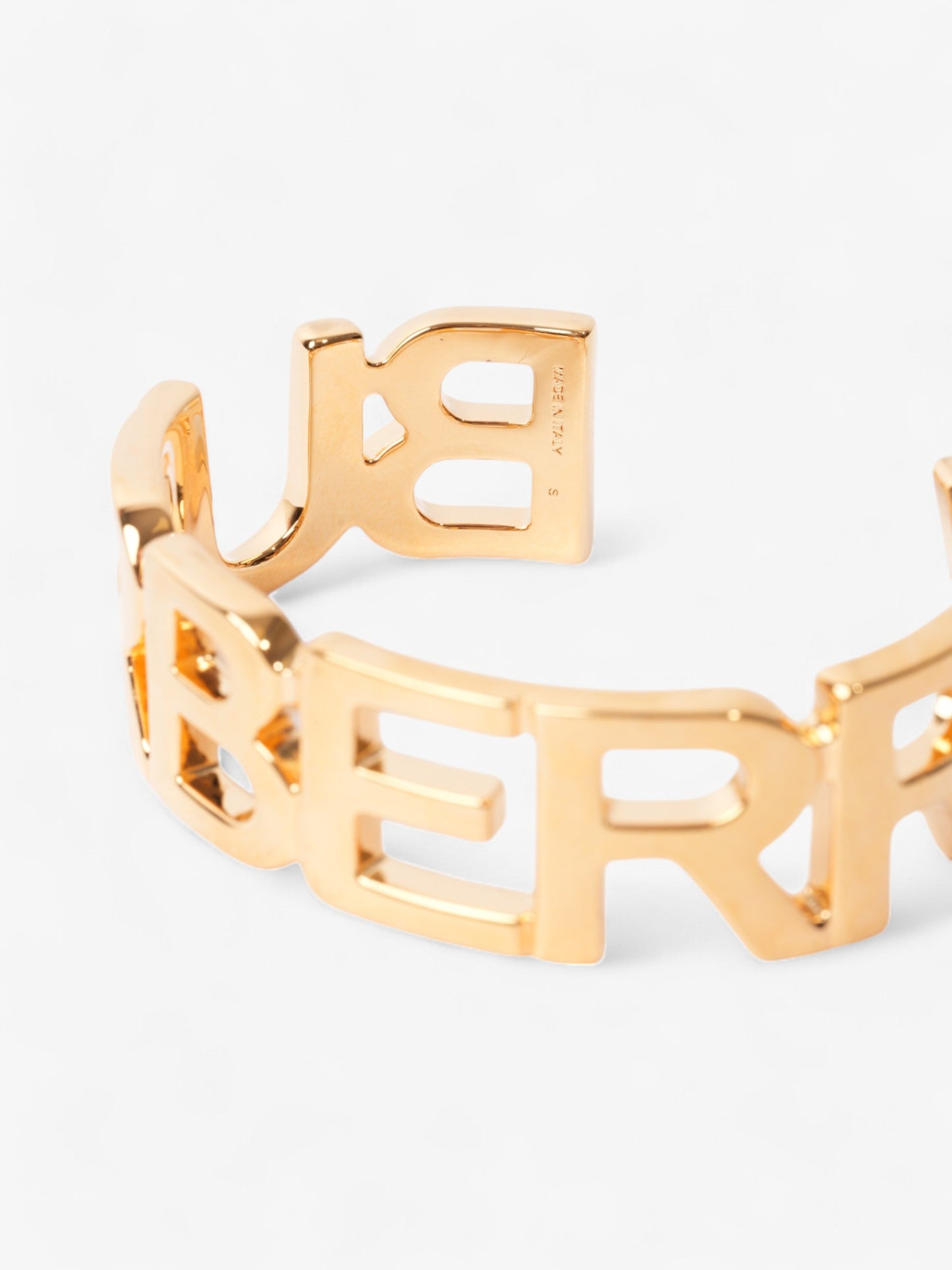 Burberry Burberry Cuff Gold Brass Small