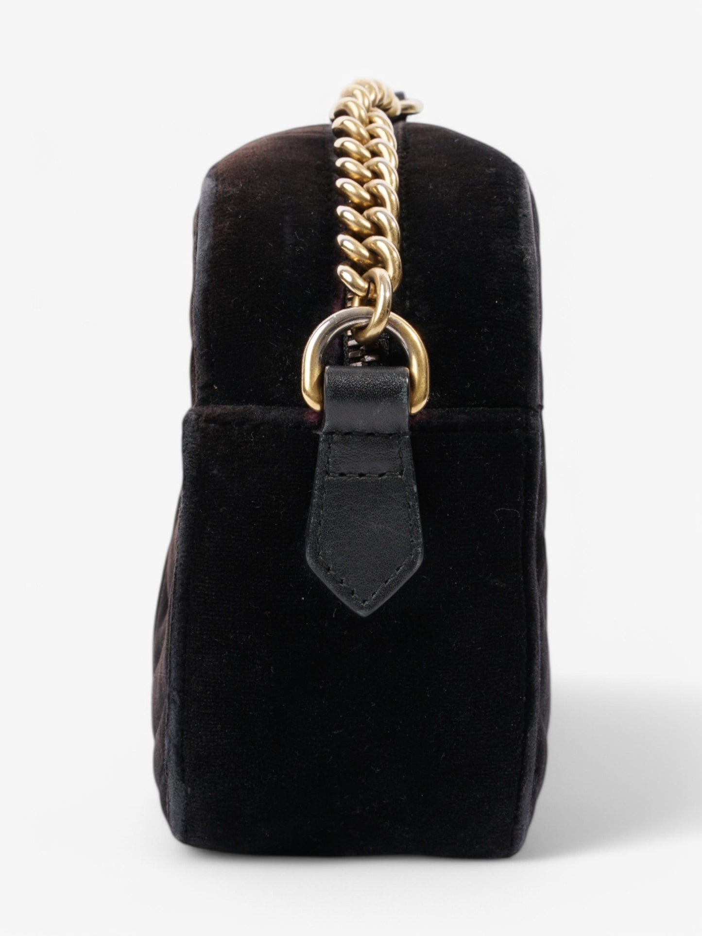 Gucci GG Marmont Black Velvet Small