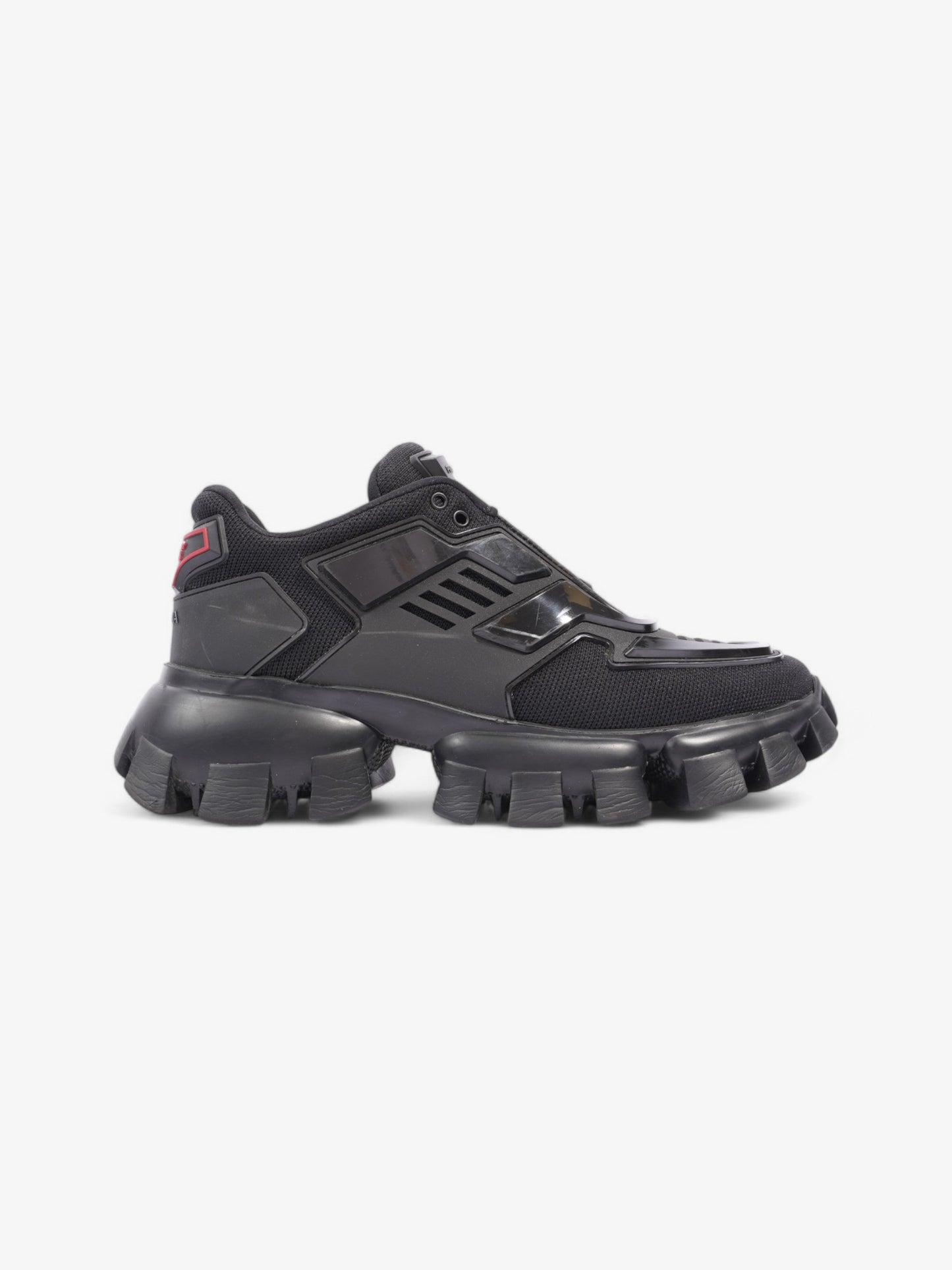 Prada Cloudbust Thunder  Black / Red Mesh EU 39 UK 6