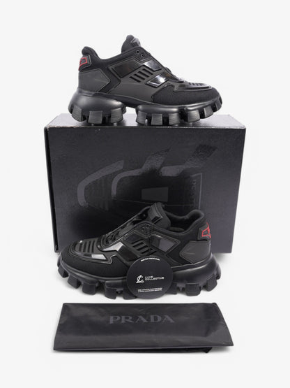 Prada Cloudbust Thunder  Black / Red Mesh EU 39 UK 6