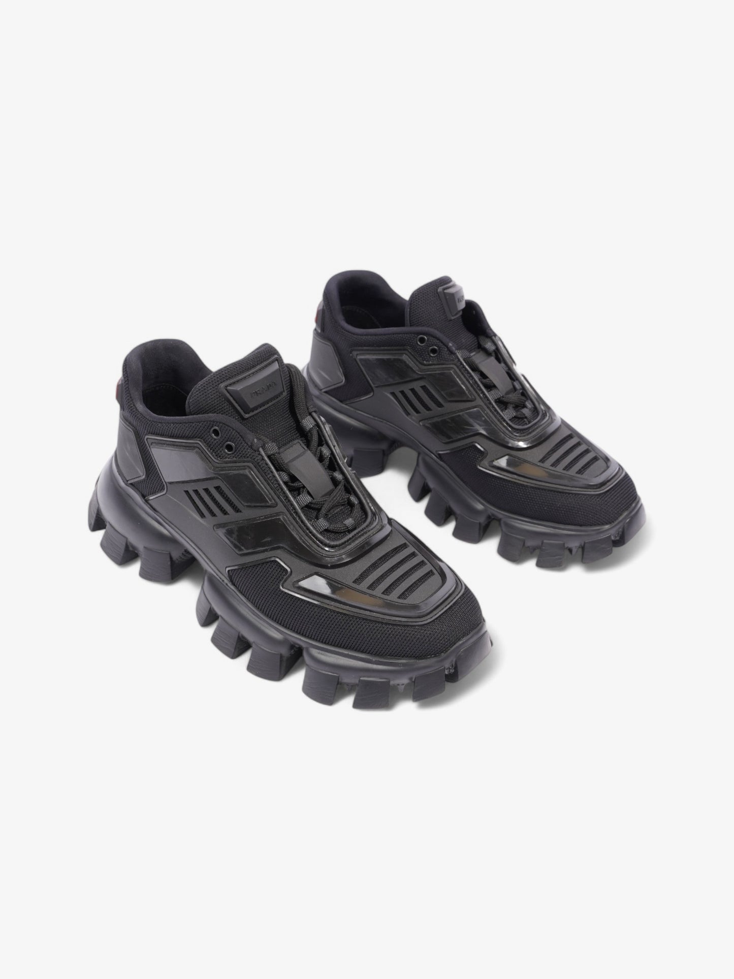 Prada Cloudbust Thunder  Black / Red Mesh EU 39 UK 6
