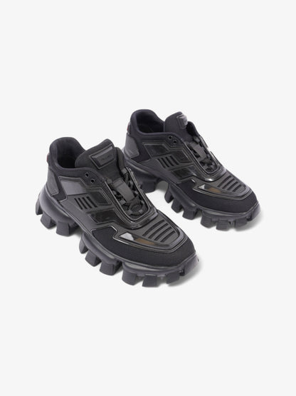 Prada Cloudbust Thunder  Black / Red Mesh EU 39 UK 6