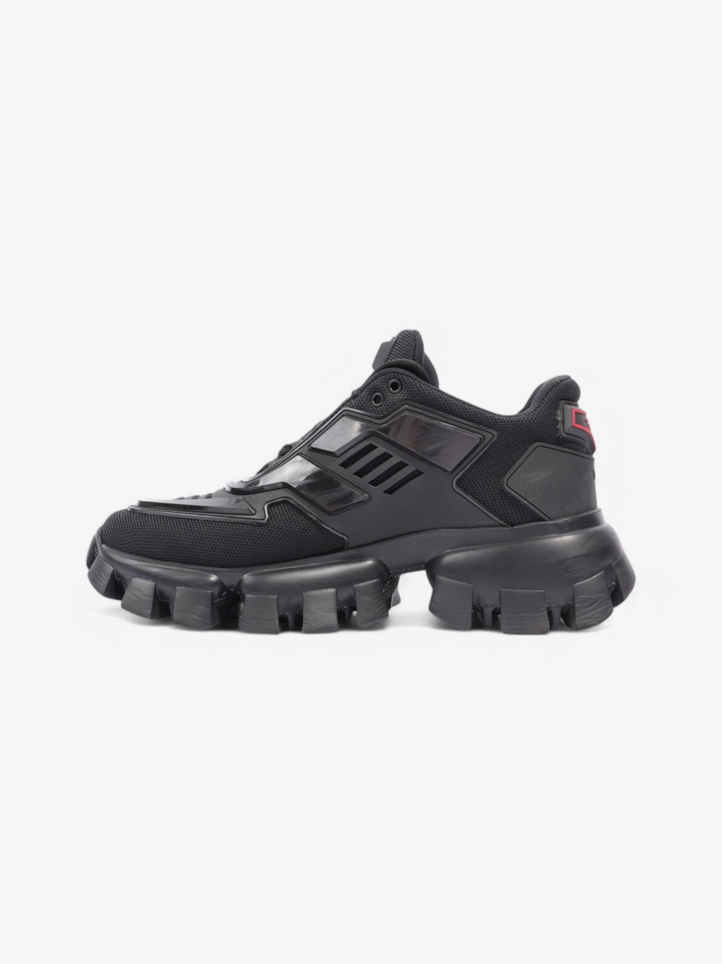 Prada Cloudbust Thunder  Black / Red Mesh EU 39 UK 6