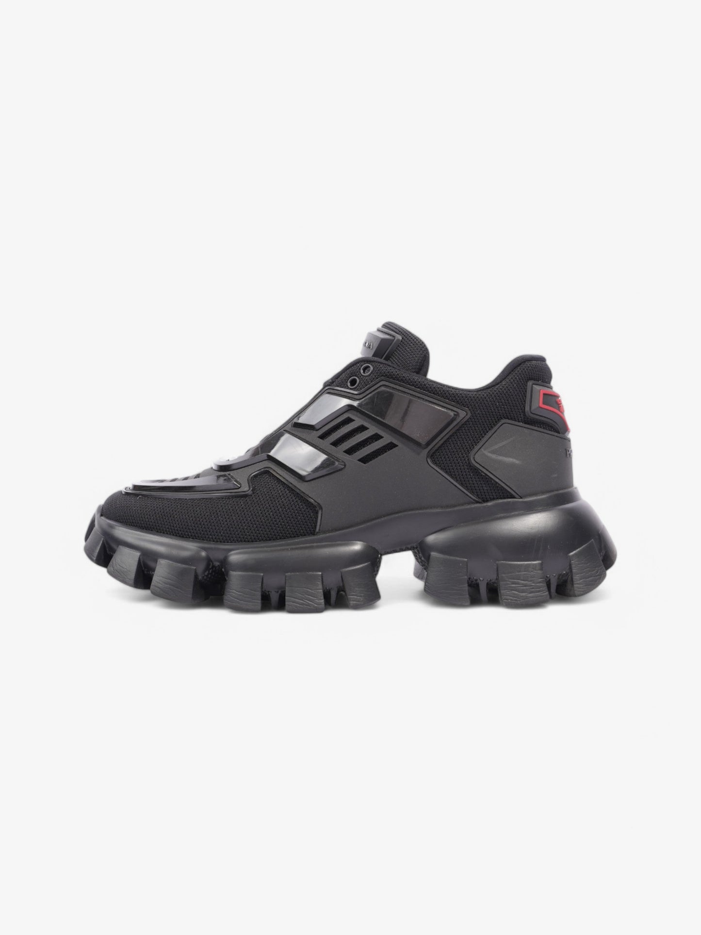 Prada Cloudbust Thunder  Black / Red Mesh EU 39 UK 6