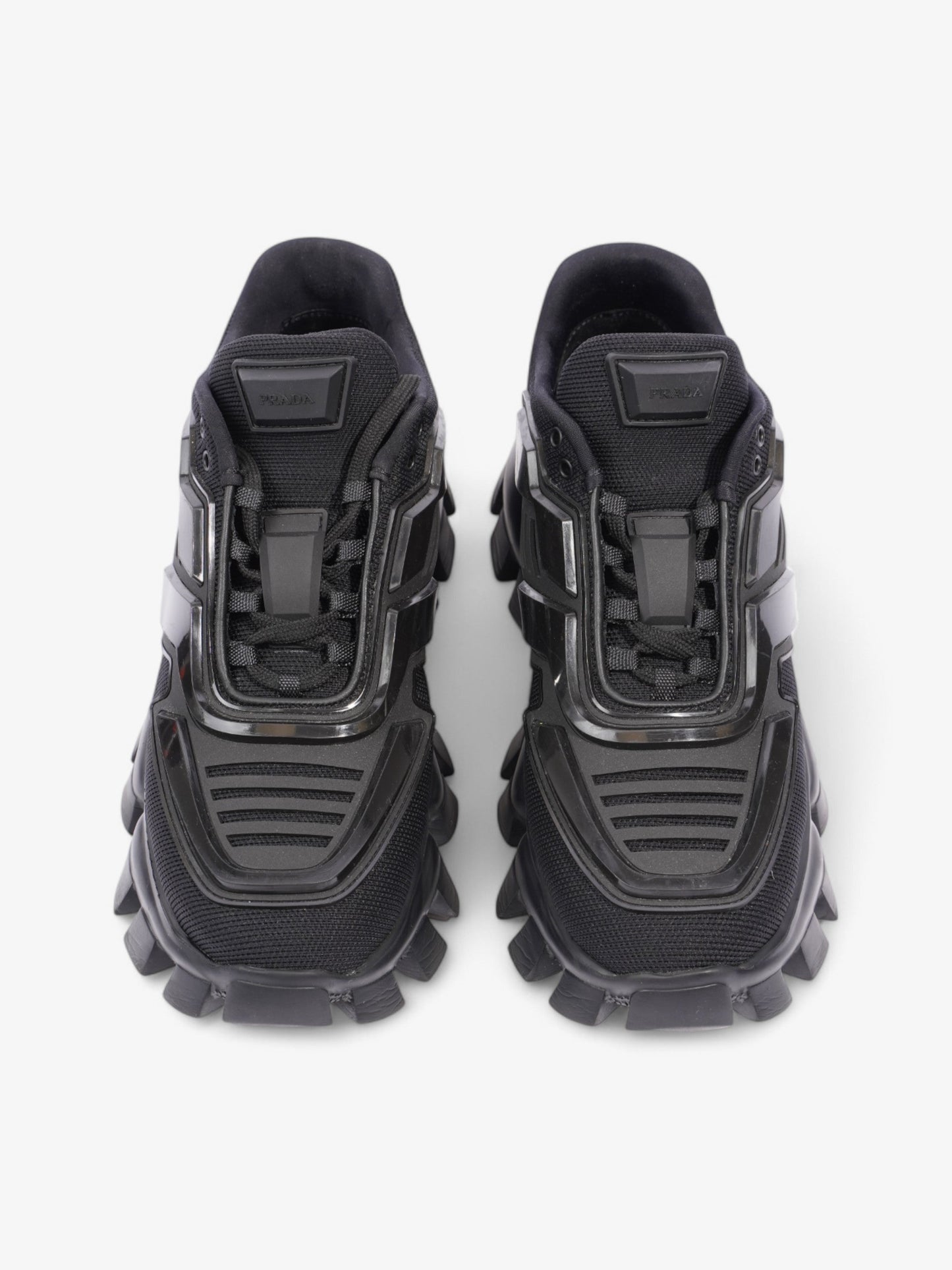 Prada Cloudbust Thunder  Black / Red Mesh EU 39 UK 6