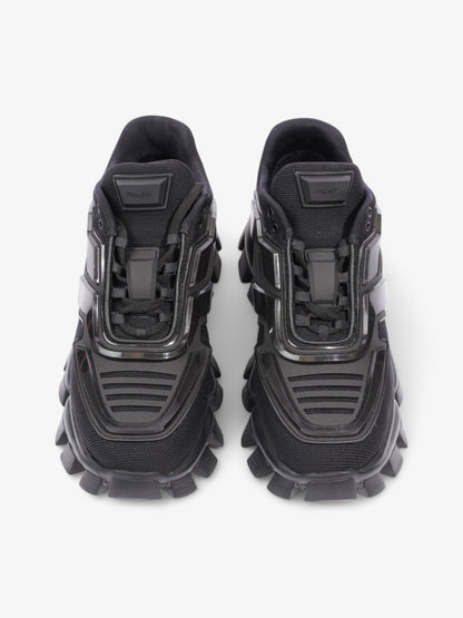 Prada Cloudbust Thunder  Black / Red Mesh EU 39 UK 6