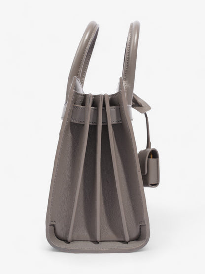 Saint Laurent Sac De Jour Grey Leather Nano