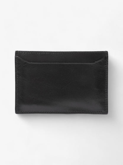 Prada Card Holder Black Leather