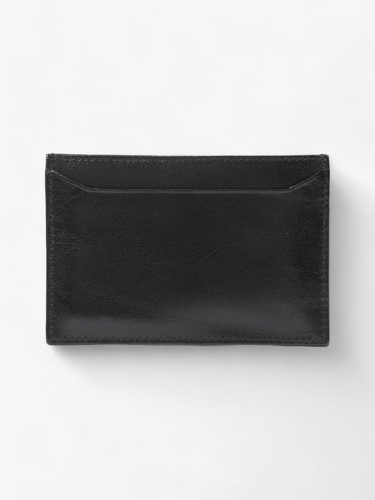 Prada Card Holder Black Leather
