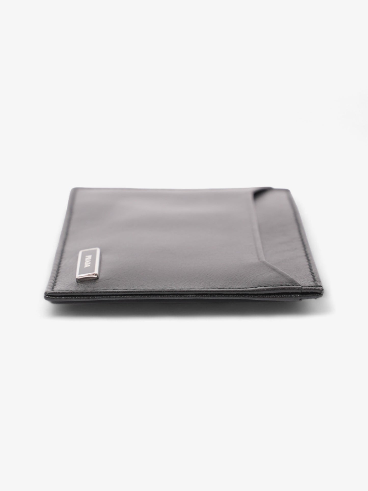 Prada Card Holder Black Leather