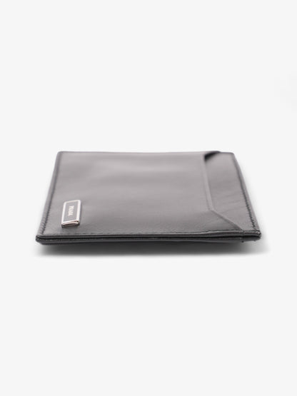 Prada Card Holder Black Leather