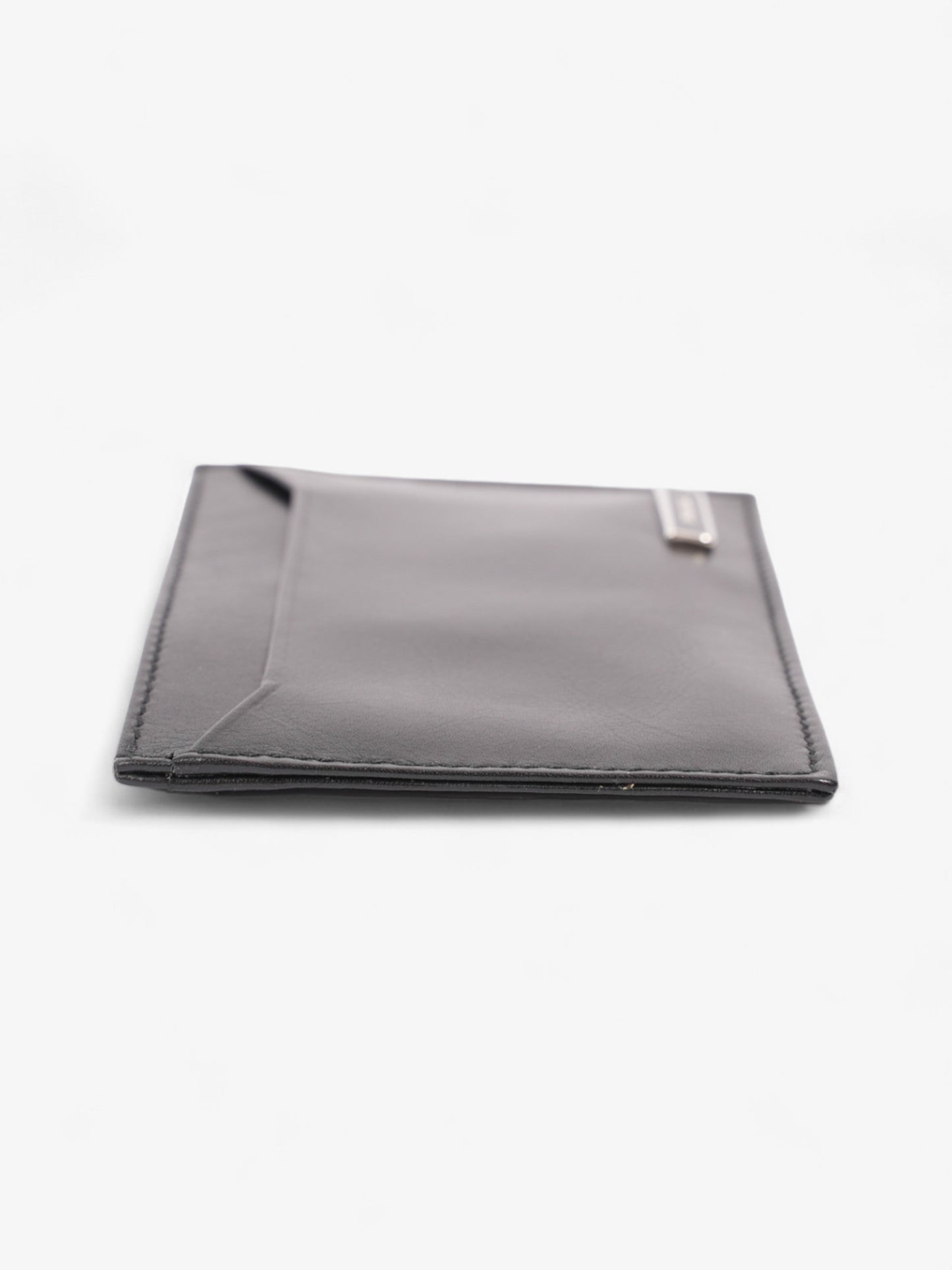 Prada Card Holder Black Leather