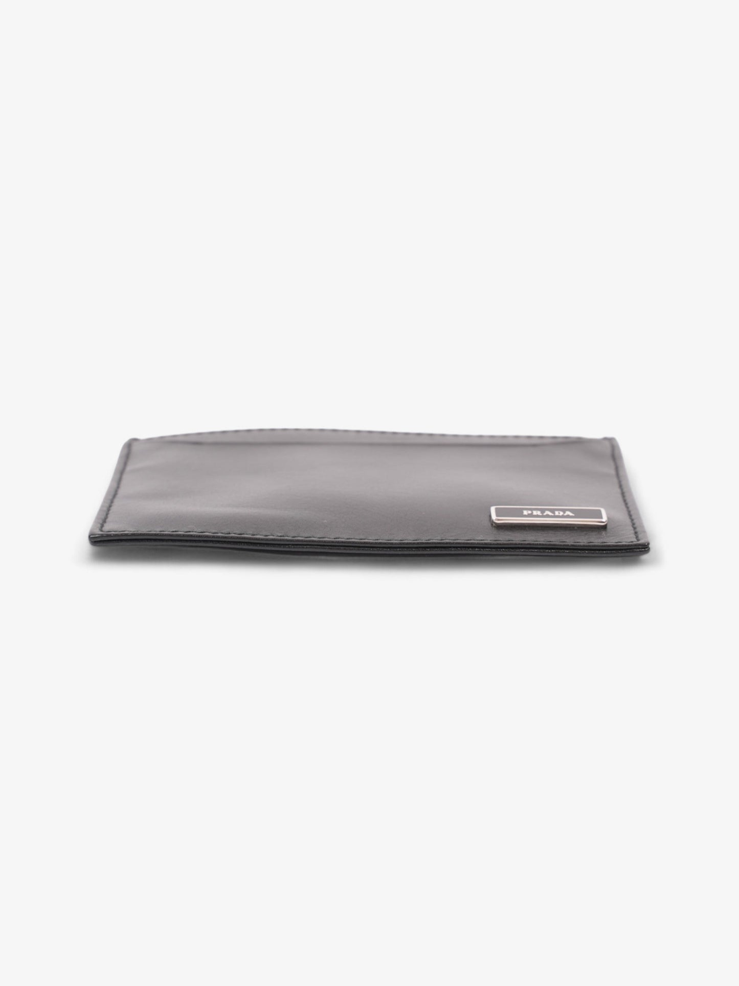 Prada Card Holder Black Leather