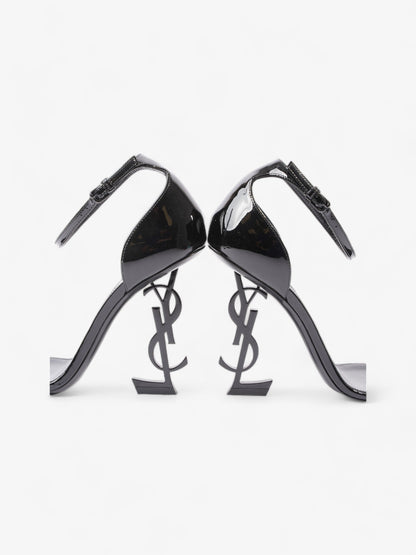 Saint Laurent Opyum 100mm Black Patent Leather EU 38 UK 5