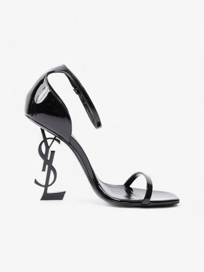 Saint Laurent Opyum 100mm Black Patent Leather EU 38 UK 5