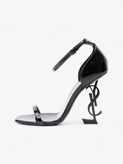Saint Laurent Opyum 100mm Black Patent Leather EU 38 UK 5
