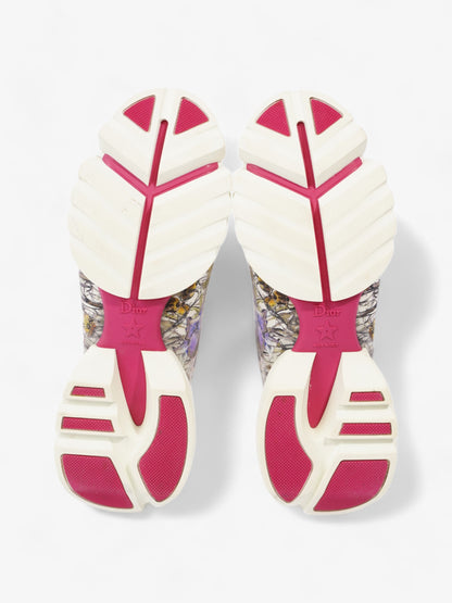 Christian Dior D-Connect White / Multicoloured Neoprene EU 38 UK 5