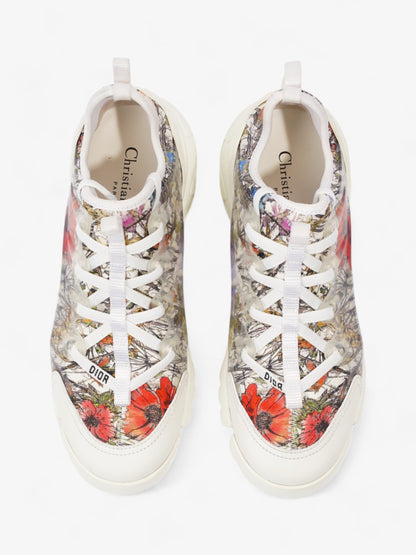 Christian Dior D-Connect White / Multicoloured Neoprene EU 38 UK 5