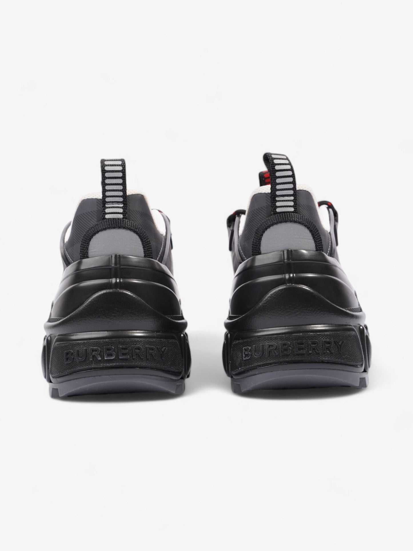 Burberry Arthur Sneakers Black / Red / White Rubber EU 43 UK 9