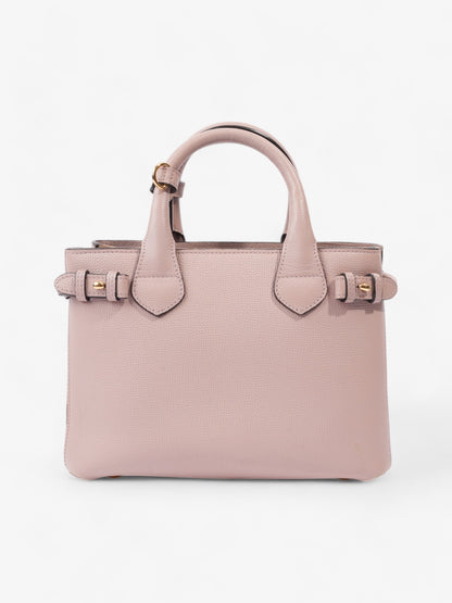 Burberry Banner Bag Pale Orchid / House Check Calfskin Leather Small