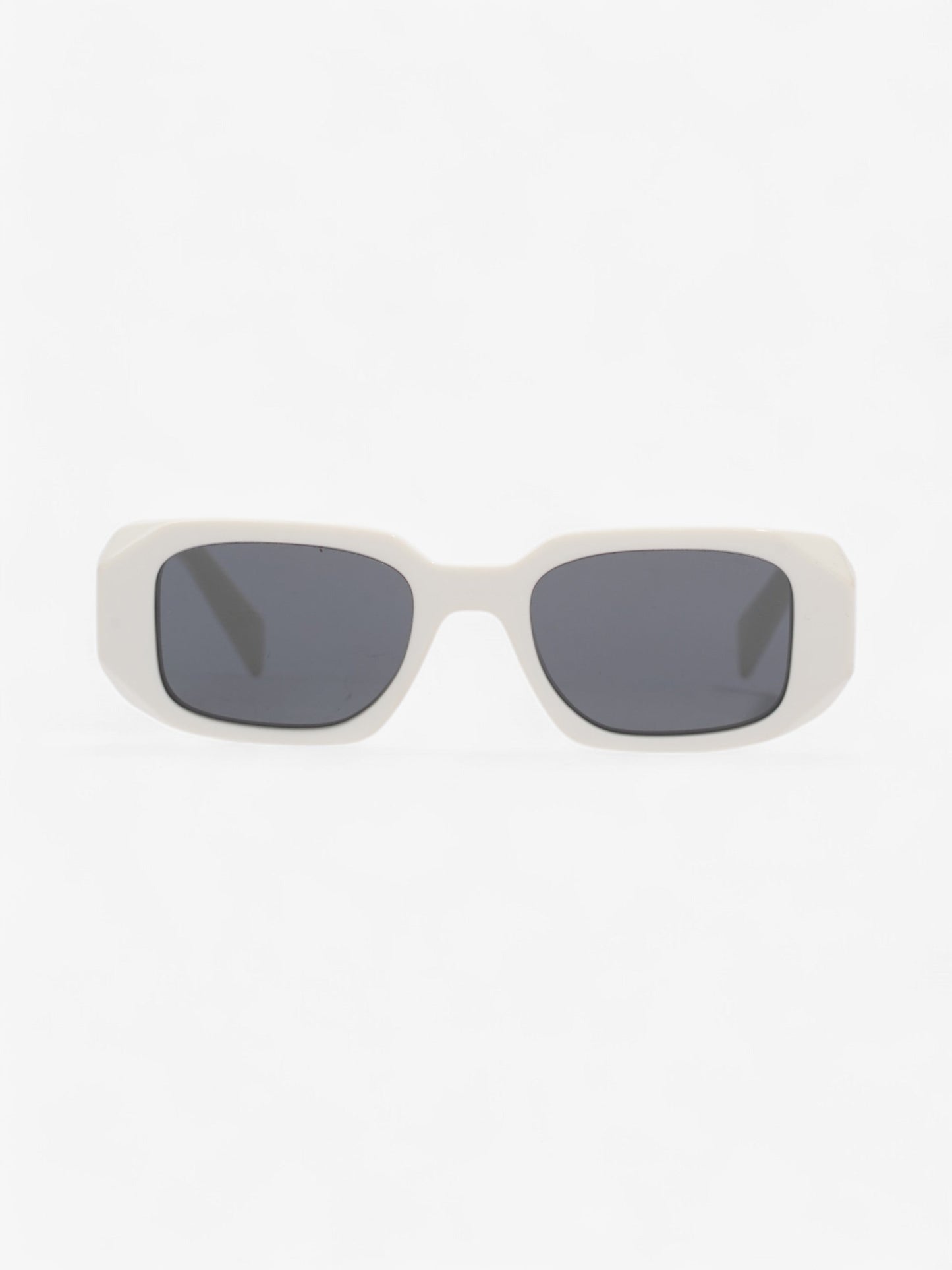 Prada Symbole Sunglasses  White Acetate 145mm