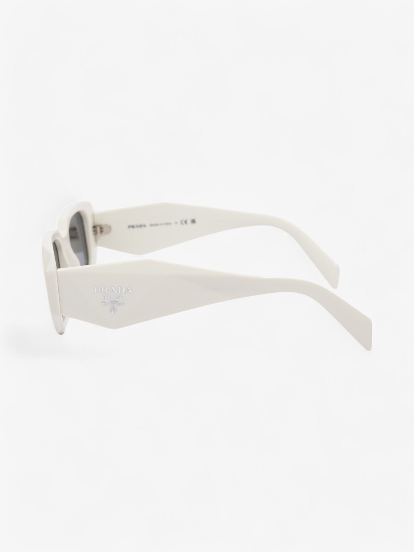 Prada Symbole Sunglasses  White Acetate 145mm