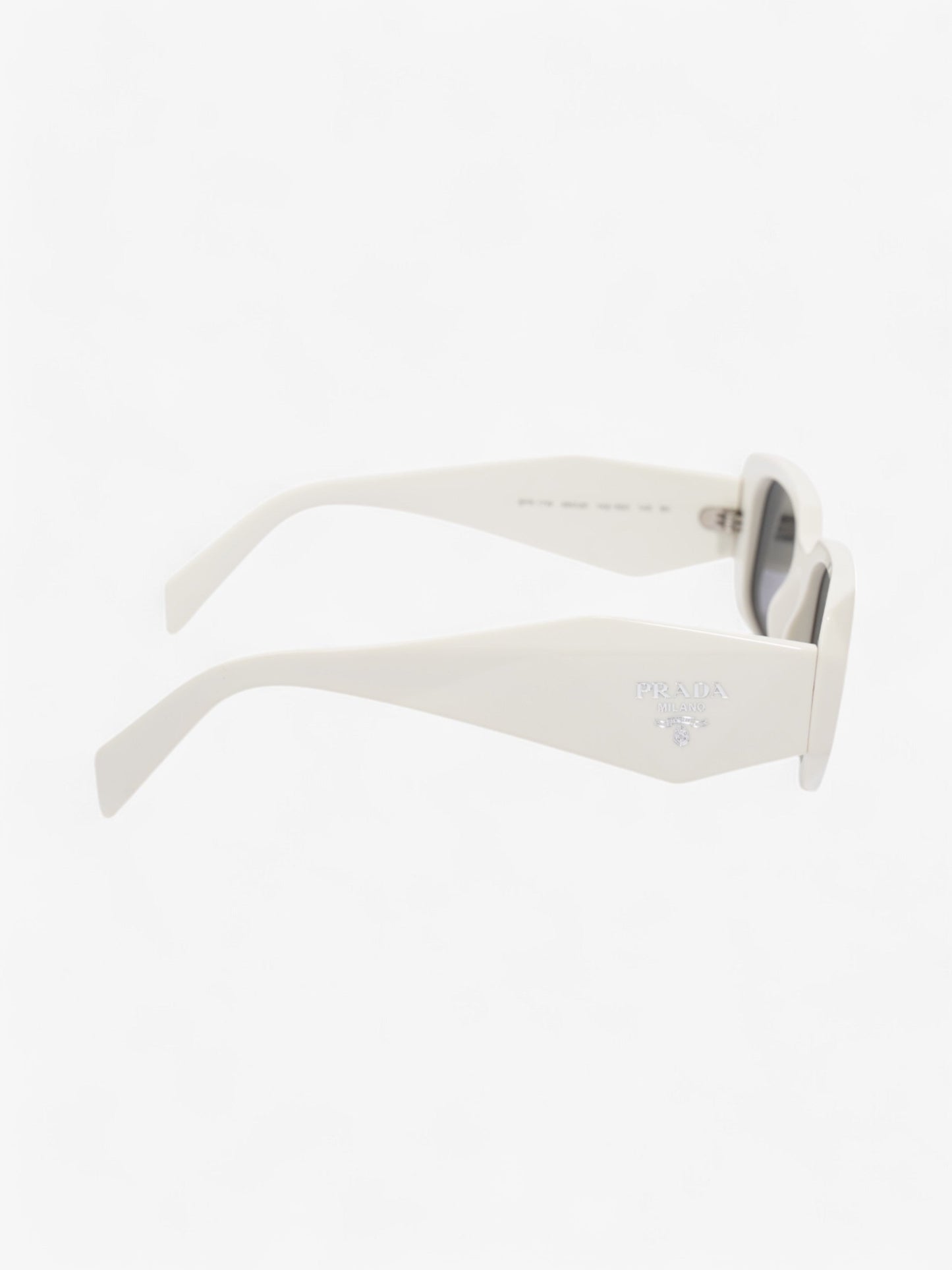 Prada Symbole Sunglasses  White Acetate 145mm