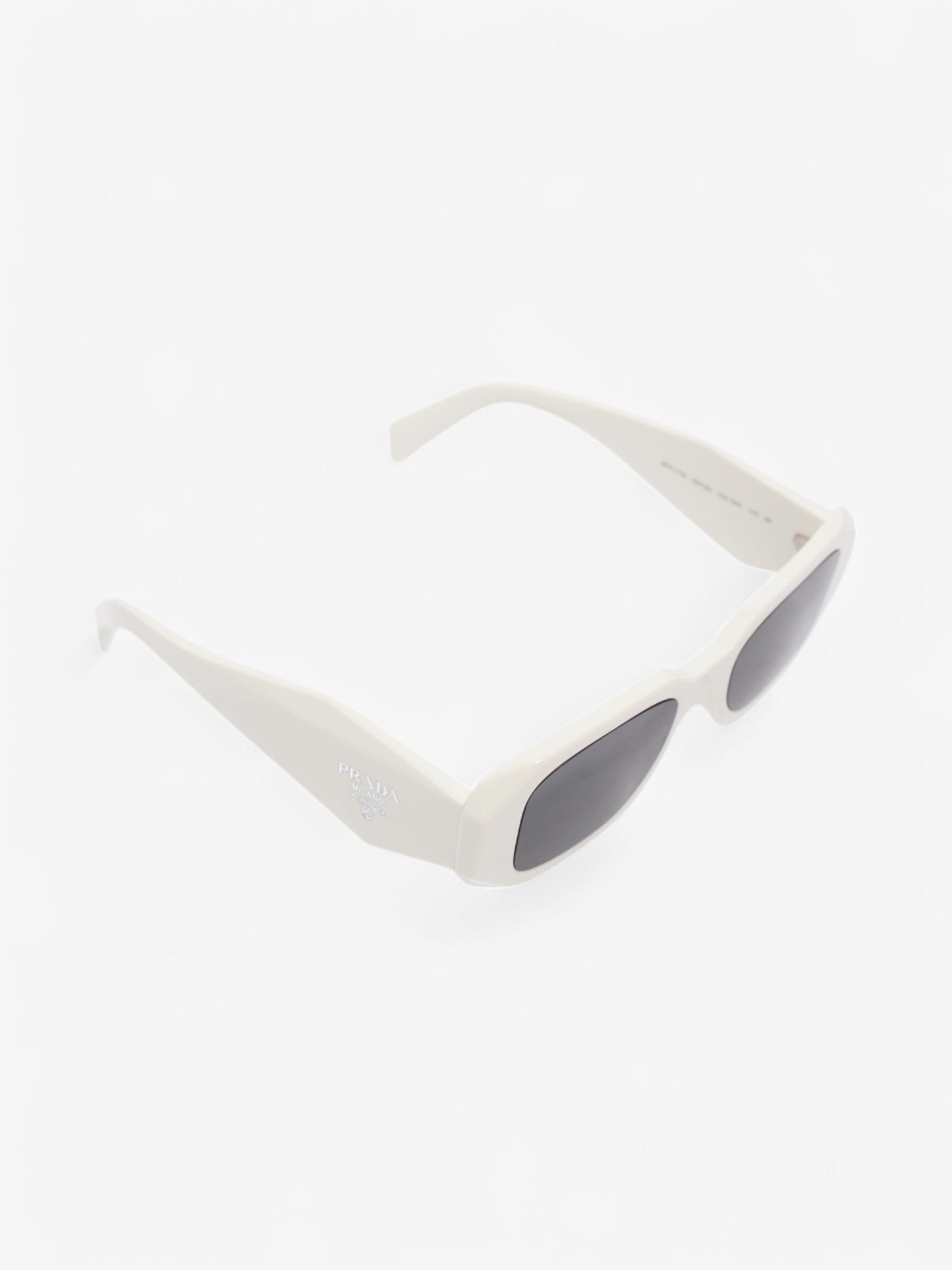Prada Symbole Sunglasses  White Acetate 145mm