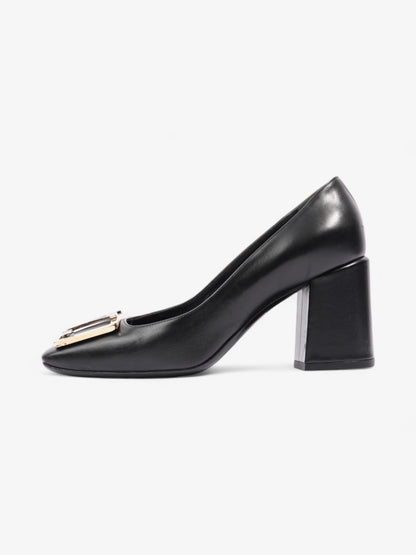 Louis Vuitton Madeleine Heels 70 Black Leather EU 37 UK 4