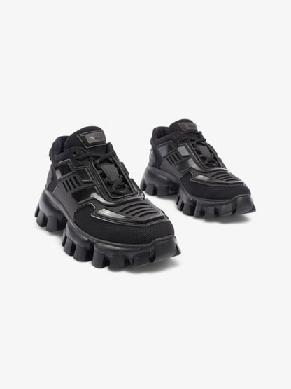 Prada Cloudbust Thunder Sneakers Black / Red Mesh EU 37.5 UK 4.5
