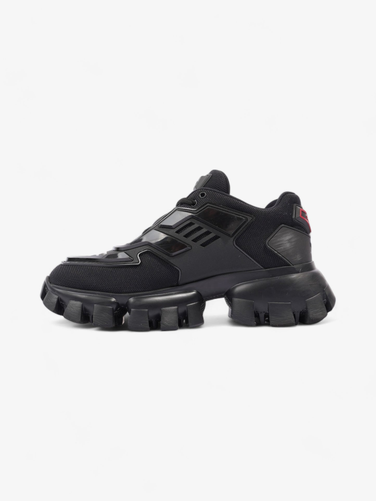 Prada Cloudbust Thunder Sneakers Black / Red Mesh EU 37.5 UK 4.5