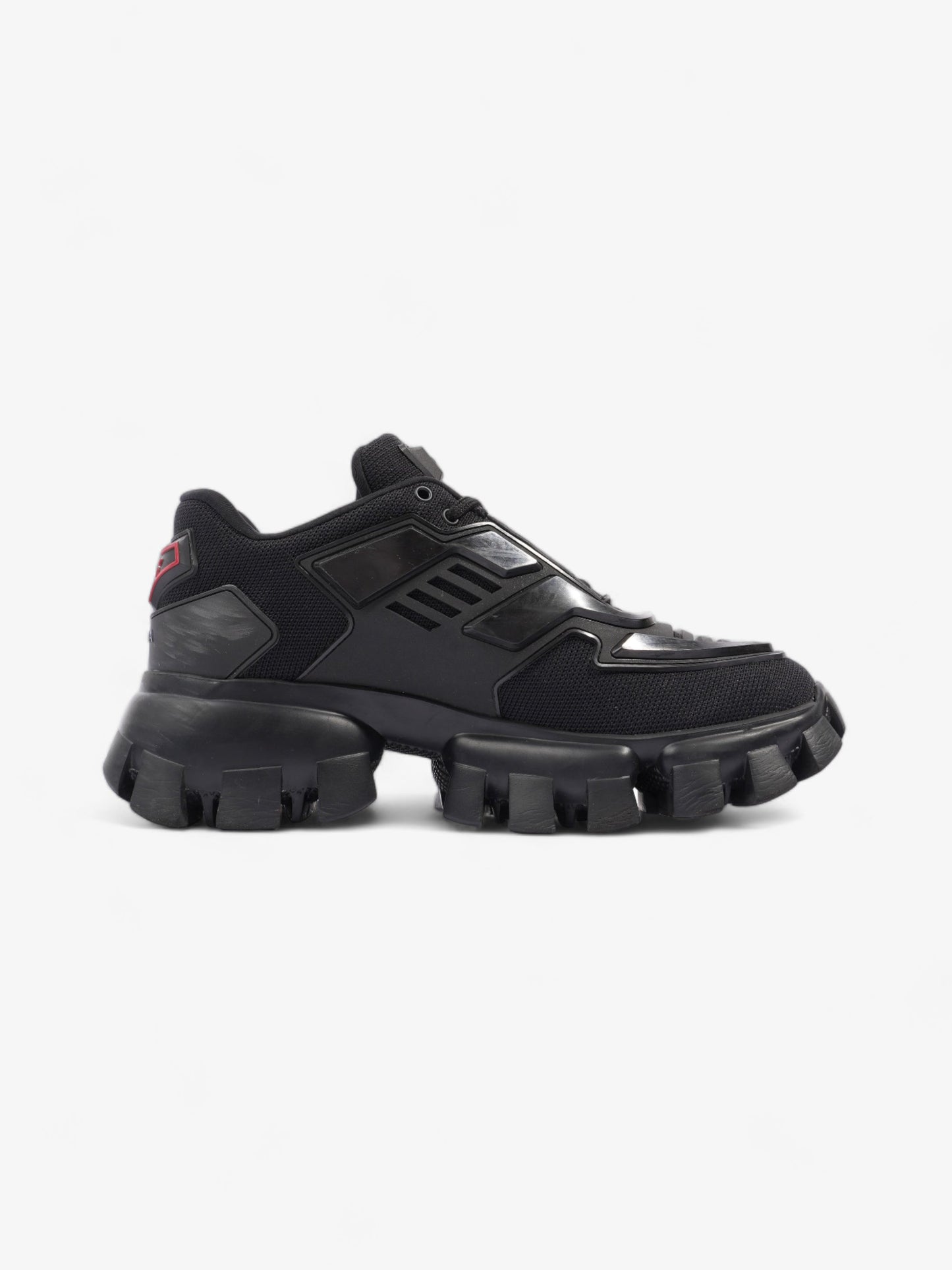 Prada Cloudbust Thunder Sneakers Black / Red Mesh EU 37.5 UK 4.5