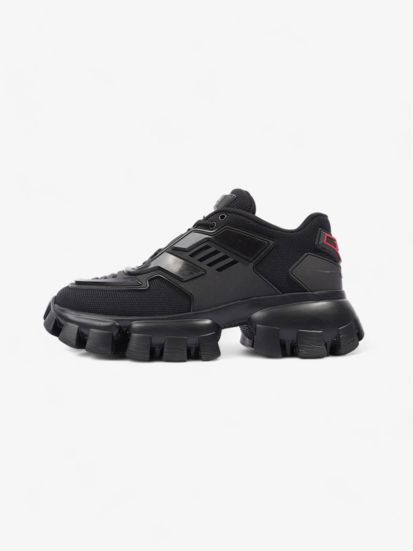Prada Cloudbust Thunder Sneakers Black / Red Mesh EU 37.5 UK 4.5